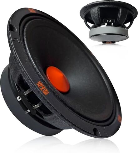 STX Audio 1X STX80PXi 8-Inch Super Mid Range Speaker Single, 4 Ohm, 1800W Max, 720W RMS, 97dB Sensitivity, 1.75" Voice Coil, 40oz Ferrite Magnet for Pro Car Audio in Kuwait
