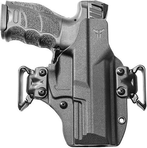H&K VP9 IWB/OWB Modular Holster - USA Made - Fits Heckler & Koch VP9 - Total Eclipse 2.0 Holster by Blade-Tech Holsters, IWB and OWB Carry (Ambidextrous) in Kuwait