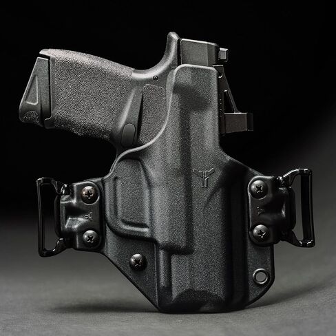 H&K VP9 IWB/OWB Modular Holster - USA Made - Fits Heckler & Koch VP9 - Total Eclipse 2.0 Holster by Blade-Tech Holsters, IWB and OWB Carry (Ambidextrous) in Kuwait