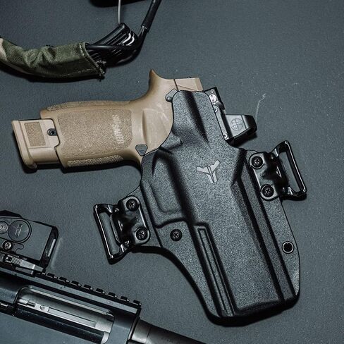 H&K VP9 IWB/OWB Modular Holster - USA Made - Fits Heckler & Koch VP9 - Total Eclipse 2.0 Holster by Blade-Tech Holsters, IWB and OWB Carry (Ambidextrous) in Kuwait