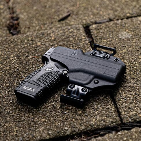 H&K VP9 IWB/OWB Modular Holster - USA Made - Fits Heckler & Koch VP9 - Total Eclipse 2.0 Holster by Blade-Tech Holsters, IWB and OWB Carry (Ambidextrous) in Kuwait