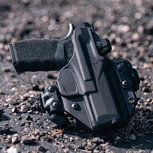 H&K VP9 IWB/OWB Modular Holster - USA Made - Fits Heckler & Koch VP9 - Total Eclipse 2.0 Holster by Blade-Tech Holsters, IWB and OWB Carry (Ambidextrous) in Kuwait