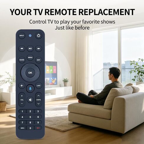 Replacement for Verizon FiOS TV One Remote Control, for 2019 MG3-R32140B & VRC4100 BLE - All-in-One Smart Voice Control in Kuwait