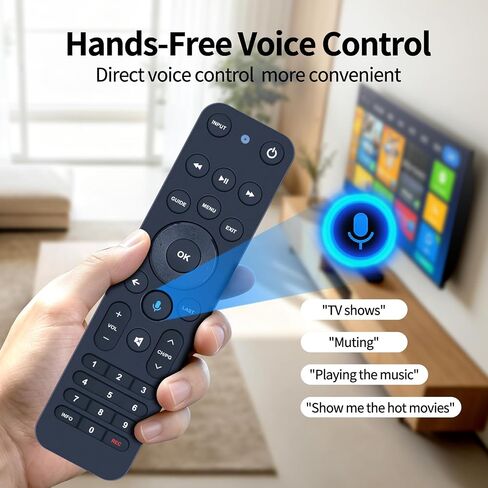 Replacement for Verizon FiOS TV One Remote Control, for 2019 MG3-R32140B & VRC4100 BLE - All-in-One Smart Voice Control in Kuwait