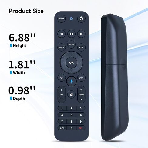 Replacement for Verizon FiOS TV One Remote Control, for 2019 MG3-R32140B & VRC4100 BLE - All-in-One Smart Voice Control in Kuwait