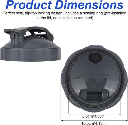 Penitue 2pcs To Go Lids Replacement for Nutribullet Blender Cups in Kuwait