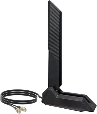 WiFi 7 6e Antenna Tri-Band 6GHz 5GHz 2.4GHz for Desktop PC Wireless Network in Saudi Arabia