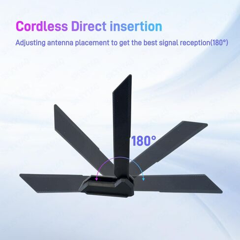 WiFi 7 6e Antenna Tri-Band 6GHz 5GHz 2.4GHz for Desktop PC Wireless Network in Saudi Arabia