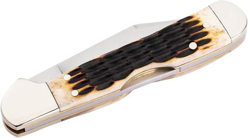 Boker Mini Copper head Lock 2.63 Inch Folding Pocket Knife, Amber Jigged Bone Handle, Traditional Series 2.0, Made In Germany in Kuwait