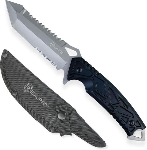 Reapr VERSA CAMP Fixed Blade Knife with Sheath, Full Tang Survival Tool for Camping, Bushcraft, Hunting, Hiking & Outdoor Recreation, Fathers Day Gift for Dad in Kuwait