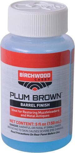 Birchwood Casey 14130 Plum Brown Barrel Finish, 5-Ounce in Saudi Arabia