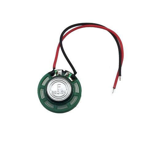 26mm Mini Speaker, 8 Ohm 0.25W, 0.5W Max with 4 Inch Wires for DIY Projects in Saudi Arabia
