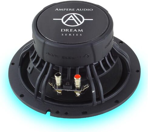 Ampere Audio AA-6.5c Dream Series 6.5" Component Car Speaker System (Pair) | 100W RMS / 150W Peak, 4 Ohm | Silk Dome Tweeter, Custom Audiophile Crossover for Premium SQ in Saudi Arabia