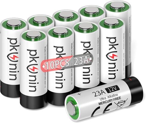 PKUNIN 23A 12 Volt Battery Alkaline A23 Battery for Ceiling Fan Remotes Garage Door Openers Batteries 5 Pack in Saudi Arabia