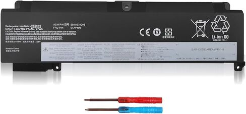 01AV406 L16M3P73 Laptop Battery Replacement for ThinkPad T460s T470s Series Notebook Internal 00HW038 00HW025 00HW024 01AV462 01AV405 01AV407 01AV408 SB10J79003 Computer Battery. in Kuwait