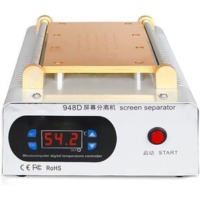 Cell Phone Screen Separator with Temperature Control,18x8cm Heating Plate for Smartphone and Tablet Repair in Kuwait