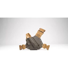 GunfightersINC Chest Holster | M & P 10MM 2.0 | 4.6" | Right Hand | MAS Grey/Coyote in Kuwait