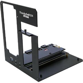 Thunderbolt 3/4 USB4 eGPU Enclosure Dock, External GPU Docking Station for Laptops and Mini PCs, Support NVIDIA AMD Graphics Card and PCIe Cards, PD 85W Charging in Kuwait