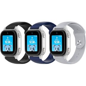 NewJourney 3 Pack Silicone Bands Compatible with AT&T amiGO Jr Watch 2/1 in Saudi Arabia