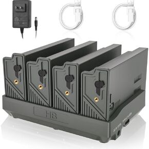 4 Pack Rechargeable New Reveal Camera Battery with 4 Port Battery Charger in Kuwait