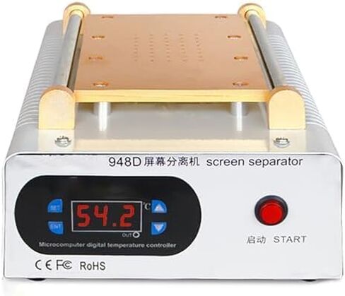 Cell Phone Screen Separator with Temperature Control,18x8cm Heating Plate for Smartphone and Tablet Repair in Kuwait