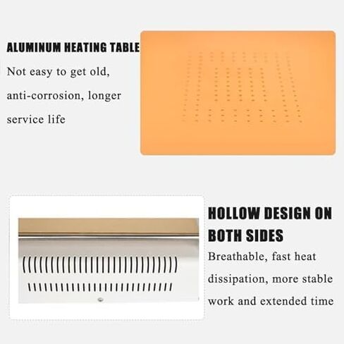 Cell Phone Screen Separator with Temperature Control,18x8cm Heating Plate for Smartphone and Tablet Repair in Kuwait