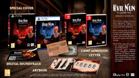 Evil Nun: The Broken Mask (Unholy Edition) - For PlayStation 5 in Saudi Arabia
