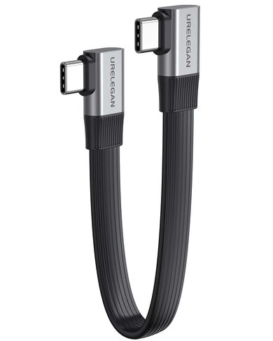 كابل USB4 بزاوية 90 درجة، كابل USB C بزاوية قائمة 5 بوصة in Saudi Arabia