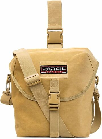 Parcil Distribution Tactical Carry Pouch Bag for Respirators, Tan in Kuwait