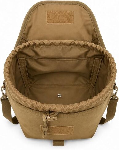 Parcil Distribution Tactical Carry Pouch Bag for Respirators, Tan in Kuwait