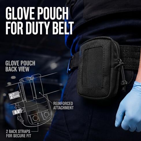 Tactical Molle Glove Pouch with Glove Holder Clip in Kuwait