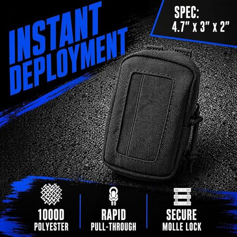 Tactical Molle Glove Pouch with Glove Holder Clip in Kuwait