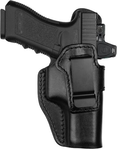 IWB Leather Holster for Glock 17 Gen3-6, Optic Ready in Kuwait