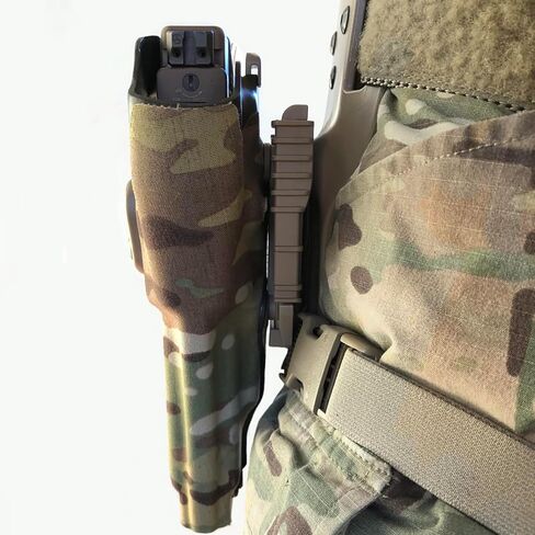 QLS Quick Locking System Kits with 2" Mid/Low Ride Belt Loop Adapter, Drop Leg Holster Platform, Qls Fork and Duty Receiver Plate 19 22 & Elastic Leg Strap in Saudi Arabia