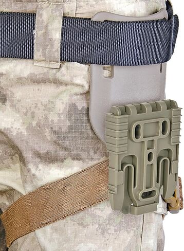 QLS Quick Locking System Kits with 2" Mid/Low Ride Belt Loop Adapter, Drop Leg Holster Platform, Qls Fork and Duty Receiver Plate 19 22 & Elastic Leg Strap in Saudi Arabia