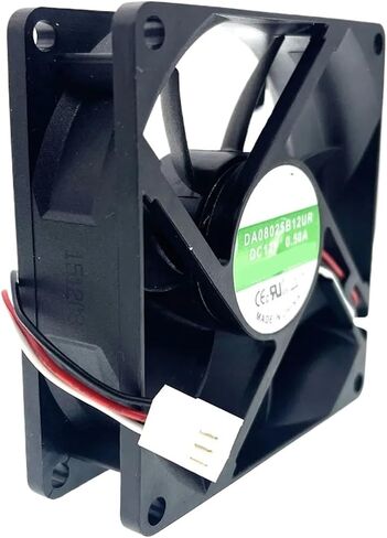 DA08025B12UR 8cm 8025 80x80x25mm 80mm Fan DC 12V 0.50A Cooling in Saudi Arabia