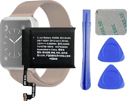 A2058 Battery Compatible with iWatch Series 40MM Replacement Battery for with Repair Tool kit in Kuwait