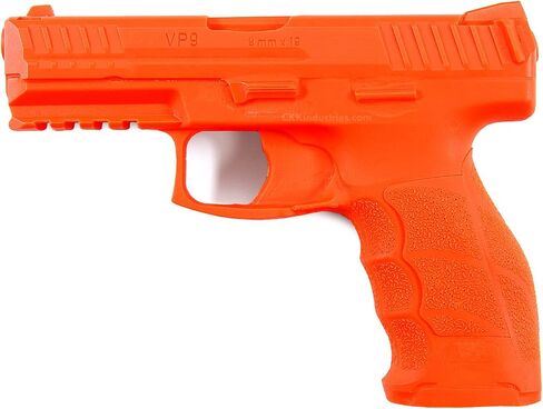 مدرب السلامة الأمريكي - (متوافق مع H&K VP9) - مسدس بوليمر صلب غير وظيفي - برتقالي بلايز - الولايات المتحدة الأمريكية - يناسب الحافظات الخاصة بالطراز in Kuwait