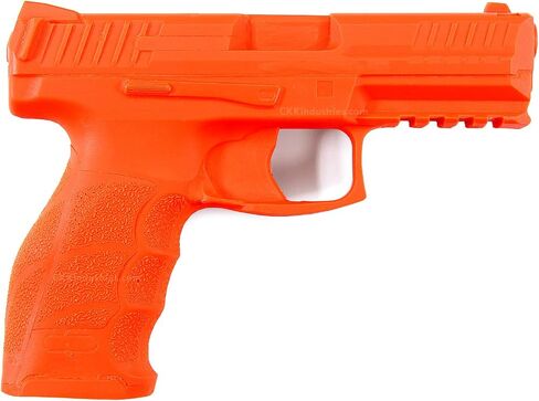 مدرب السلامة الأمريكي - (متوافق مع H&K VP9) - مسدس بوليمر صلب غير وظيفي - برتقالي بلايز - الولايات المتحدة الأمريكية - يناسب الحافظات الخاصة بالطراز in Kuwait