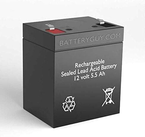 بطارية بديلة BatteryGuy Back-UPS BE350 - ما يعادل العلامة التجارية BatteryGuy BGH-1255F2 (قابلة لإعادة الشحن، معدل مرتفع) - الكمية 1 in Kuwait