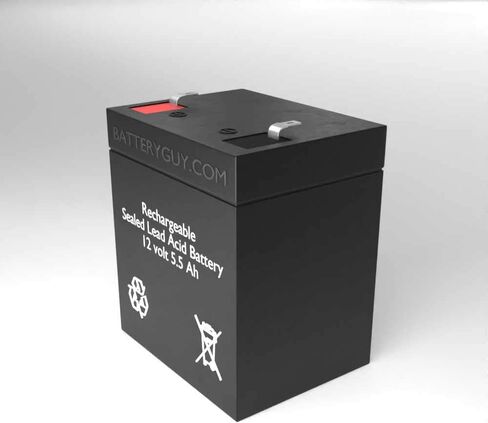 بطارية بديلة BatteryGuy Back-UPS BE350 - ما يعادل العلامة التجارية BatteryGuy BGH-1255F2 (قابلة لإعادة الشحن، معدل مرتفع) - الكمية 1 in Kuwait