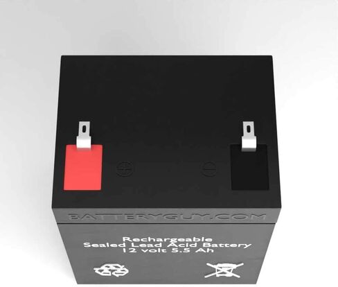 بطارية بديلة BatteryGuy Back-UPS BE350 - ما يعادل العلامة التجارية BatteryGuy BGH-1255F2 (قابلة لإعادة الشحن، معدل مرتفع) - الكمية 1 in Kuwait