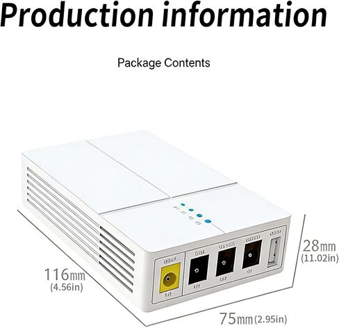 Uninterrupted Power Unit for Internet Devices Providing 13500mAh Energy and 12 Hours Operating During Electrical Failures Router Uninterruptible Power Supply in Saudi Arabia