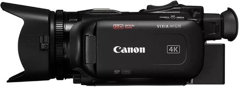 Canon Vixia HF G70 UHD 4K Camcorder Bundle with Gadget Bag and SD Card in Kuwait
