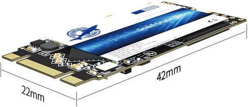Dogfish SSD M.2 2242 1TB NGFF Unit?a Stato Solido Interne Drive Disk Internal Interno Solid State Drive Laptop Hard Drive M2 M.2 (M.2 2242 1TB) in Saudi Arabia