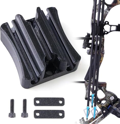 Mini Version of Compound Bow Quiver, The Main Function is to Quickly Grab Arrows for Hunting， Suitable for Composite Bows, Paired with Arrows with an Outer Diameter of 7-8mm in Saudi Arabia