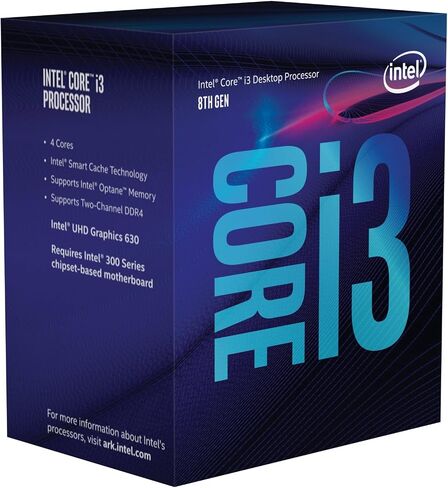 Intel Core i3-8300 3.7GHz 8MB Coffee Lake Boxed Desktop Processor in Saudi Arabia