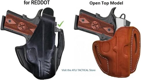 1911 EMP 3 inch Holster - fits Springfield 1911 EMP, Ronin, Colt 1911 Defender Pistols - Leather Springfield Armory 1911 Ronin EMP Holsters - OWB 1911 Holster 3 inch Barrel in Saudi Arabia