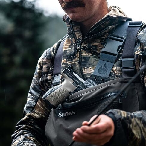 Kenai Chest Holster for a Glock - MAS Grey/Coyote (Model - 20, Gen 1-4, Right) in Kuwait