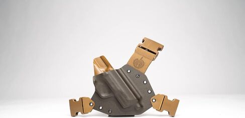 GunfightersINC Chest Holster | M & P 10MM 2.0 | 4.6" | Right Hand | MAS Grey/Coyote in Kuwait